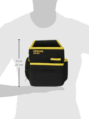 Amazon | デンサン 電工キャンバスハイポーチ ND-861 | 腰袋・釘袋